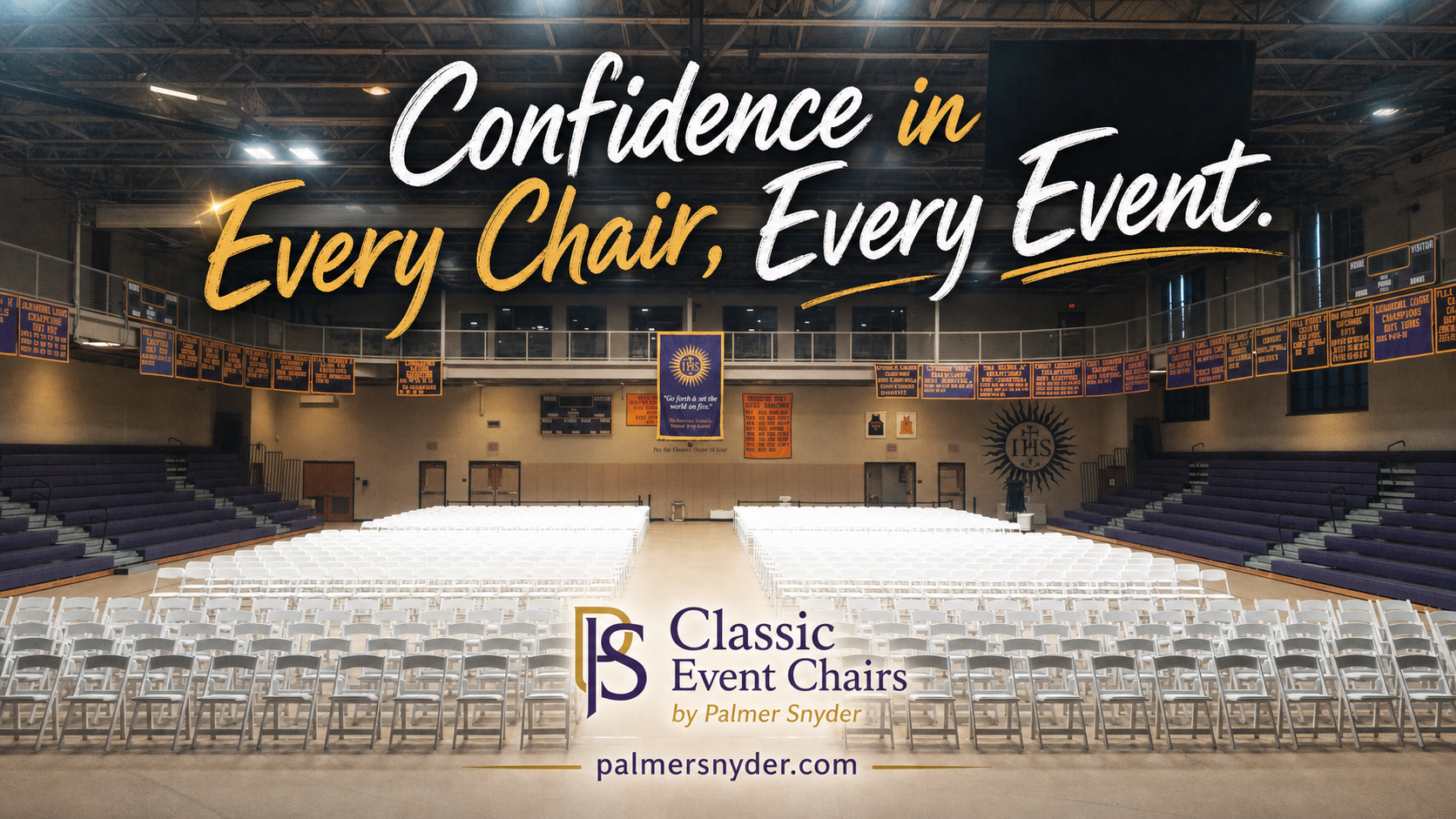 Classic Event Chairs by Palmer Snyder — Confidence in Every Chair, Every Event