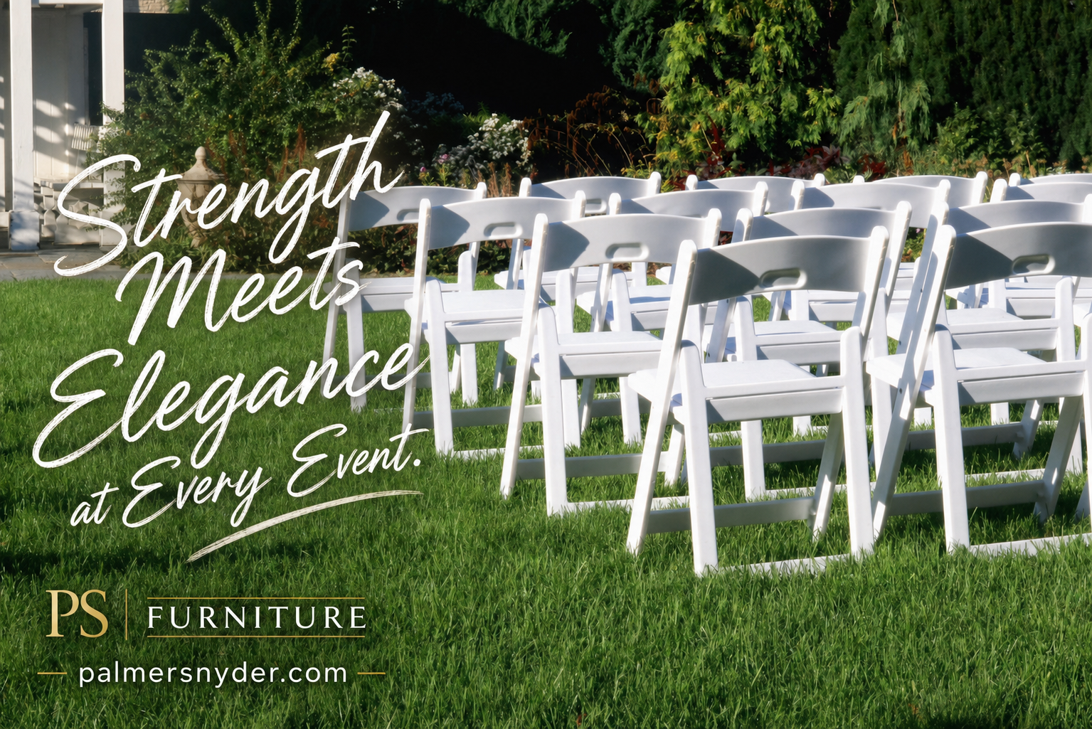 Classic Event Chairs by PS Furniture — Strength Meets Elegance at Every Event